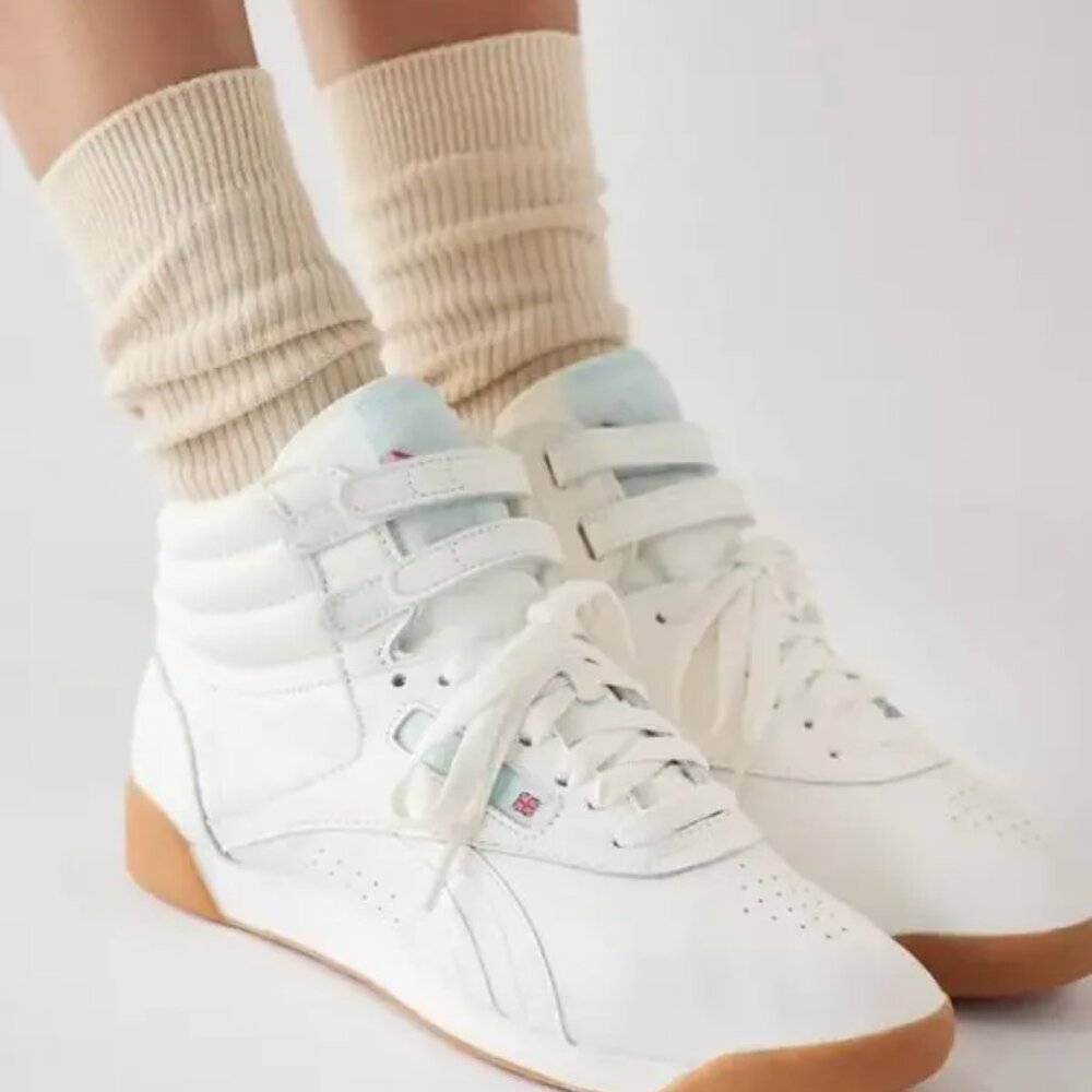 Reebok Freestyle Hi 5411 Women’s Size 7.5 Casual Shoe Sneaker Trainer